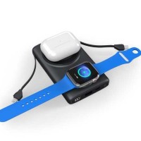 EccoTech 10.000 Mah Wireless Magsafe Stand Özellikli 2in1 15W Powerbank - ( içten kablolu)
